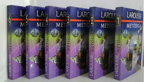  Larousse  Enciclopedia  6 Vols Con Cd-rom Metódica