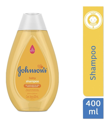 Shampoo Bebé Original Hipoalergénico 400ml Johnson´s Baby