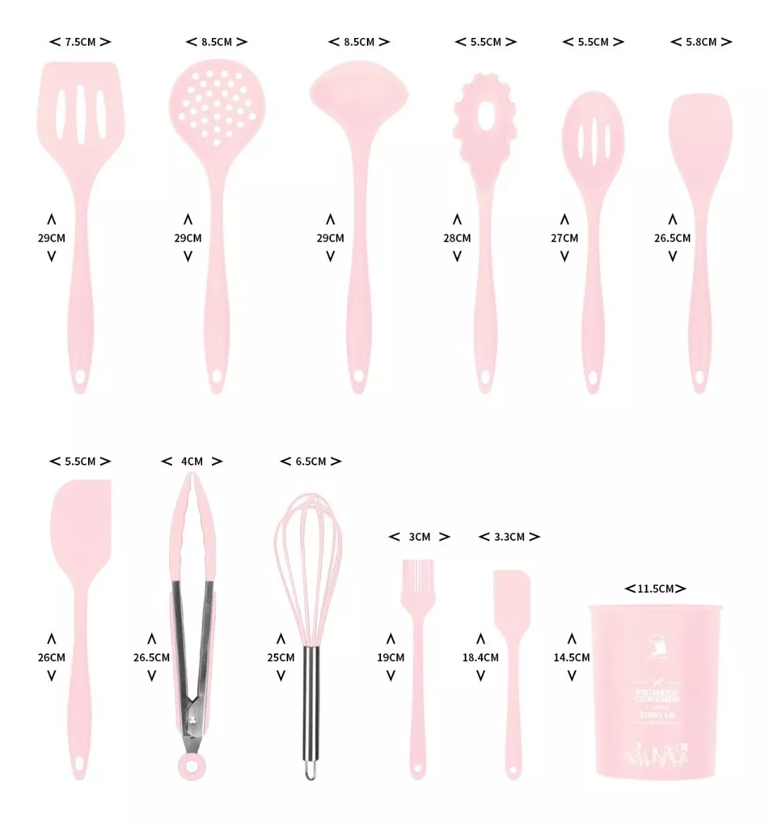 Primera imagen para búsqueda de cucharones cocina