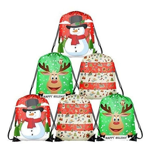 Tuparka - Bolsas De Navidad Con Cordon Para Navidad  Diseñ