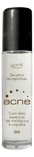 Óleo Secativo 6 Ml Óleo Melaleuca Lucys Tipo de pele acne