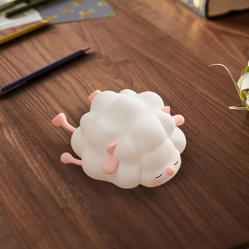 Lámpara De Mesa Con Luz De Noche, Luz De Noche De Silicona