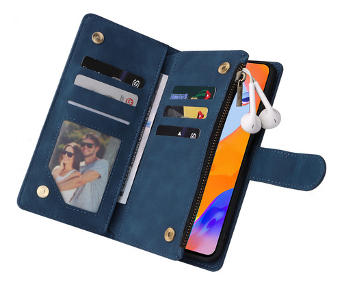 //funda De Teléfono Tipo Cartera Con Cremallera Para Xiaomi Po/