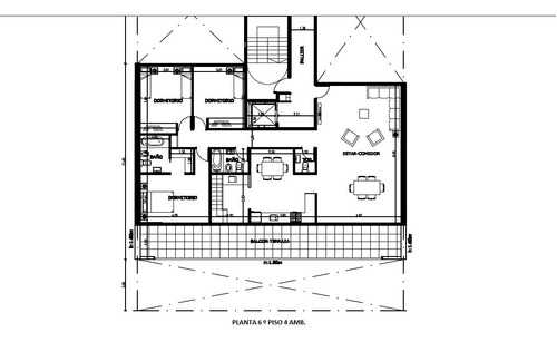 Edificio de 2, 3 y 4 ambientes