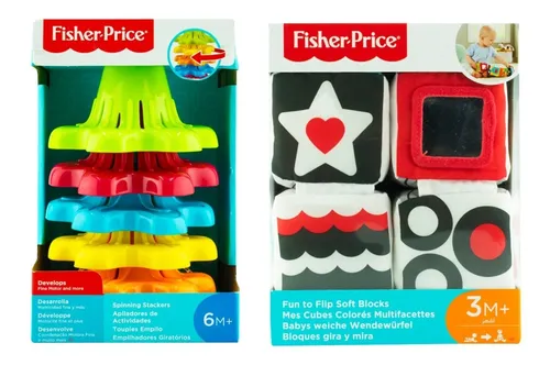 Apiladores De Actividades Y Bloques Gira Mira Fisher Price