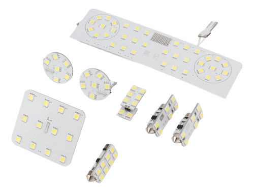 Kit De 8 Luces Led Para Lectura Interior De Coche, 12 V, 5 W