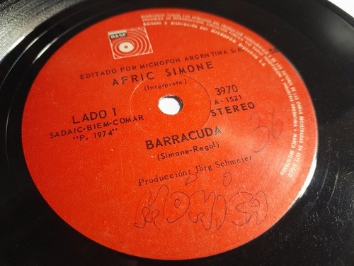 Simple - Afric Simone - Barracuda - Humbala - 1974