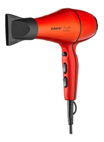 Secador de cabelo Taiff Clássica Style vermelho 220V