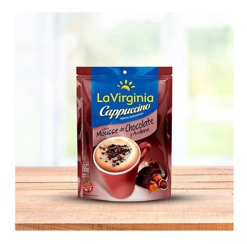 La Virginia Cappuccino Mousse De Chocolate Doypack X 155 Gr