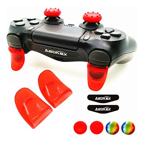 Pack De Extensores L2 R2 Y Accesorios Para Ps4
