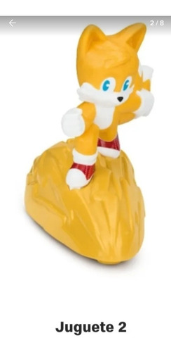 Tails Sonic 2 Juguete 2 La Película Colección Mcdonalds