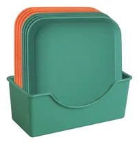 Comprar Platos Portátiles Reutilizables Multicolor