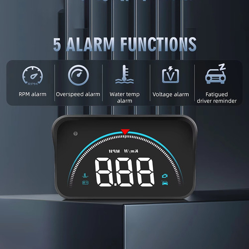 Proyector De Parabrisas Con Velocímetro Obd Con Pantalla Hud