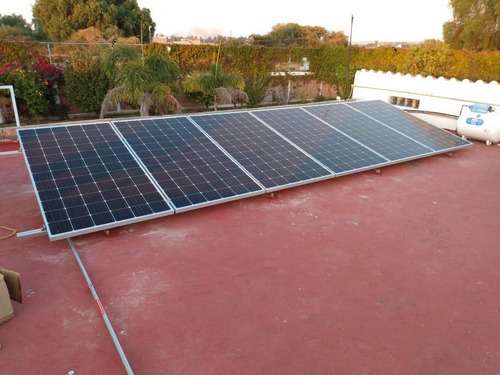 Imagen 3 de 3 de Kit De 16 Paneles Solares 385w Instalado Genera 1620kwh Bim