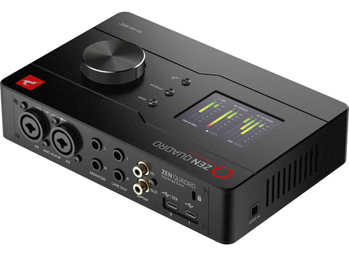 Interface de áudio Antelope Zen Quadro Synergy Core cor preta