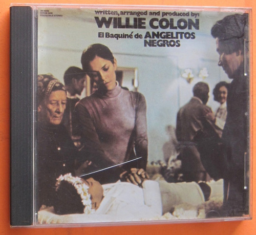 Willie Colón El Baquiné De Angelitos Negros Cd Fania 1977 Us