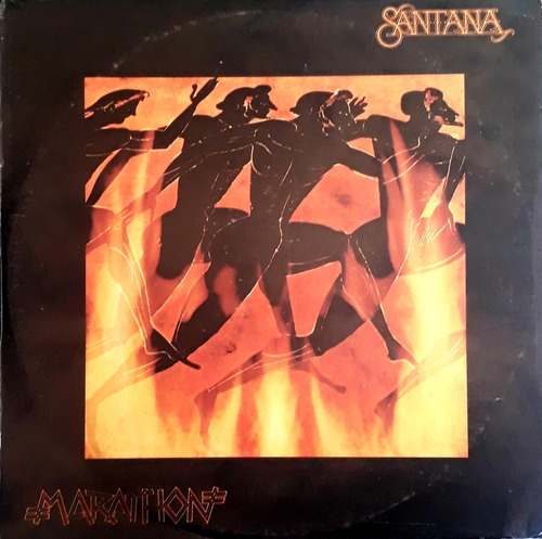 Disco Lp Carlos Santana - Marathón