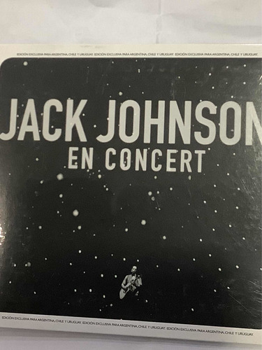 Jack Johnson En Concert Brushfire Récords Cd Nuevo