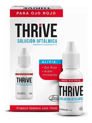 Gota Para Los Ojos Thrive 15 Ml Solucion Oftalmica Thrive