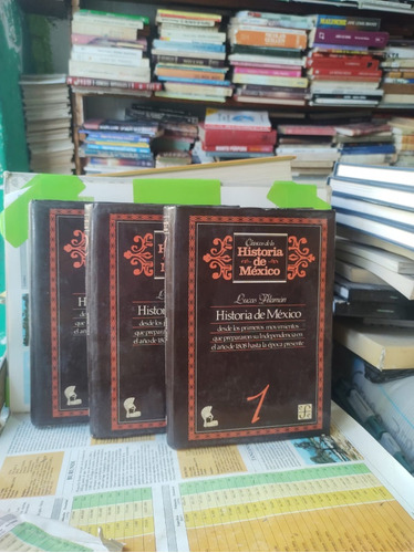 Historia De México.   Lucas Alaman.    Tomos 1,2,4.