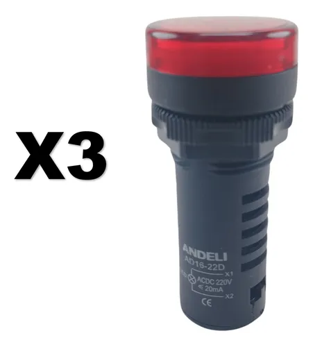 Luz Piloto Rojo Led 220v