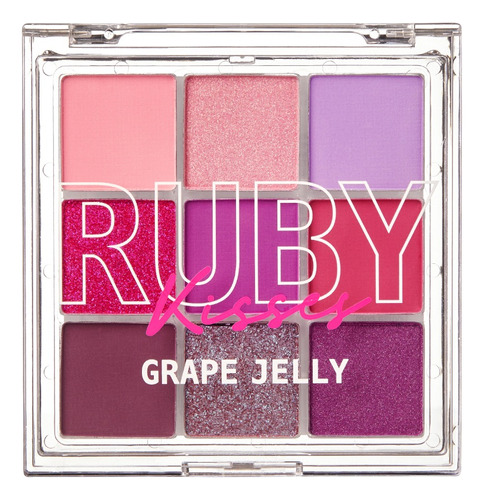 Paleta De Maquillaje Multi Color - Ruby Kisses Grape Jelly