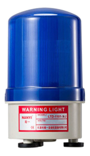 Luz De Advertencia Giratoria 110v Azul 