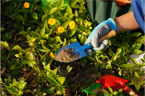 Juego De Jardinería Para Niños De Metal Real Con Sombrero