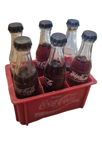 Engradado Coca Cola  - Miniatura  - Anos 80 (1 N)