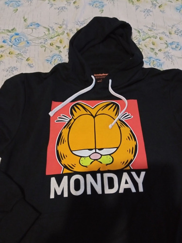 Polera Hoodie Garfield Nickelodeon Original