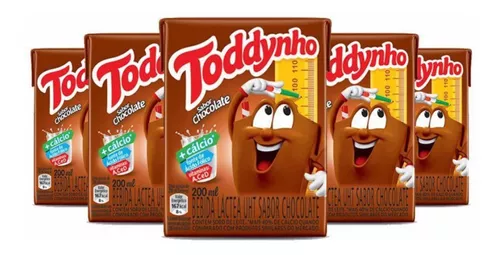 Achocolatado TODDYNHO 200ML bebida láctea - KIT C/10