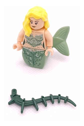 Lego 4194 Piratas Del Caribe Sirena Verde / Mermaid Año 2011