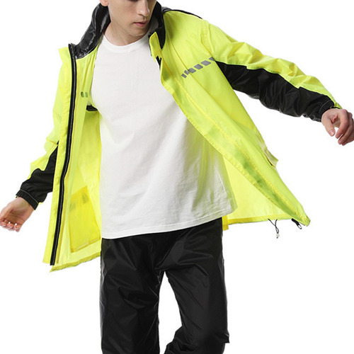 Traje De Lluvia Traje De Lluvia Cuello Y Puños Ajustables