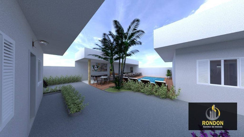 Casa Com 2 Dormitórios À Venda, 45 M² Por R$ 180.000 - Cibratel Ii - Itanhaém/sp - Ca1402
