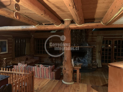 Espectacular Log House En Las Termas De Chillan.