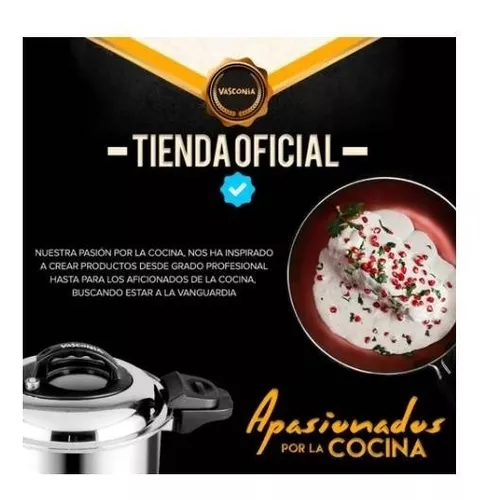 Pinzas de cocina Vasconia acero inoxidable