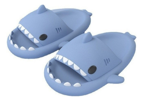 Zapatos Divertidos De Tiburón De Fondo Grueso For Mujer