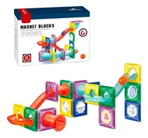 Comprar Bloques Para Armar Magnéticos Dezhi Magnet Blocks 47 Piezas 34 Piezas En Caja