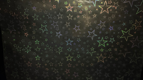 Bopp Holografico Estrelas 22cm X 100m - 23 Mic