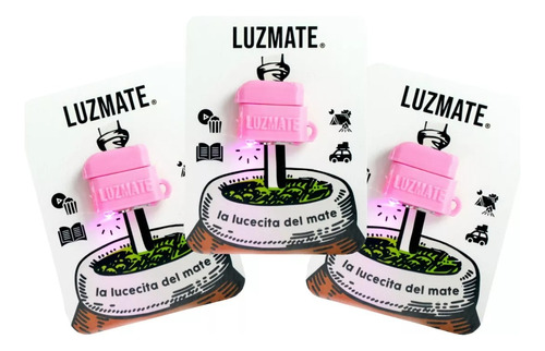 Luz Linterna Para Bombilla Mate Led X3 Unidades