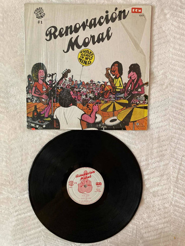 Three Souls In My Mind Renovación Moral Lp Vinyl Vinilo 1983