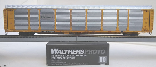 Walthers Auto Carrier  89'  Ferromex   Mexico   Ho  288