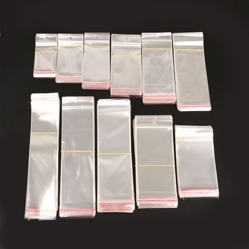 Bolsas De Celofán Autoadhesiva Con Pega Pega 7x10p X100un