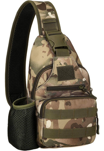 Bolso Bandolera Táctico Militar Molle Cross  Pack Con ...