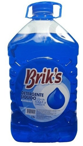 Detergente Briks Verde Y Azul