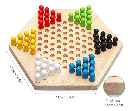 Juego De Damas Chino Portátil Draughts Chinese Strategy