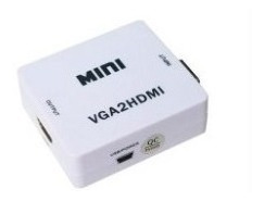 Conversor De Vga + Audio Plug 3.5mm A Hdmi H A H Nm-hd2 