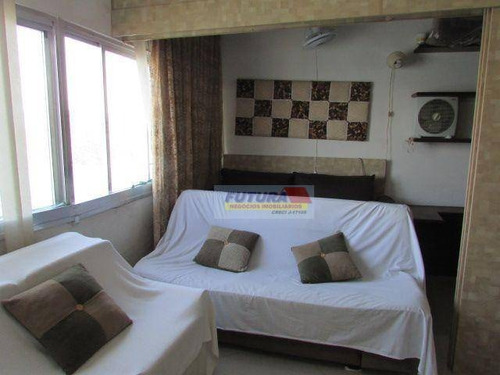 Imagem 5 de 30 de Studio Com 1 Dormitório Para Alugar, 41 M² Por R$ 1.800,00/mês - Ilha Porchat - São Vicente/sp - St0374