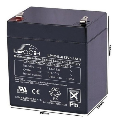 Bateria Apc Mt1250 12v 5ah Sms Apc Original