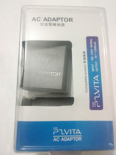 Adaptador- Cargador, Psp Vita Con Cable Usb, Nuevo